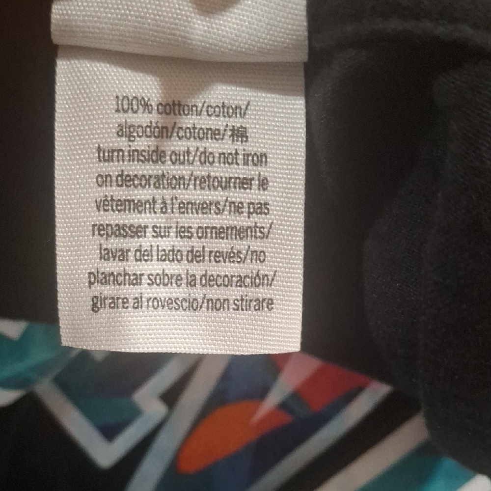 PINK Victoria's Secret Black Tee Size L - Picture 7 of 7